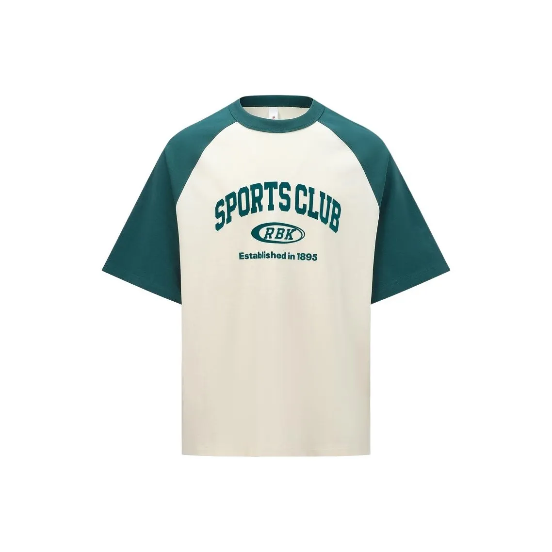 Reebok совместная футболка T Унисекс Сапфирово-зеленый