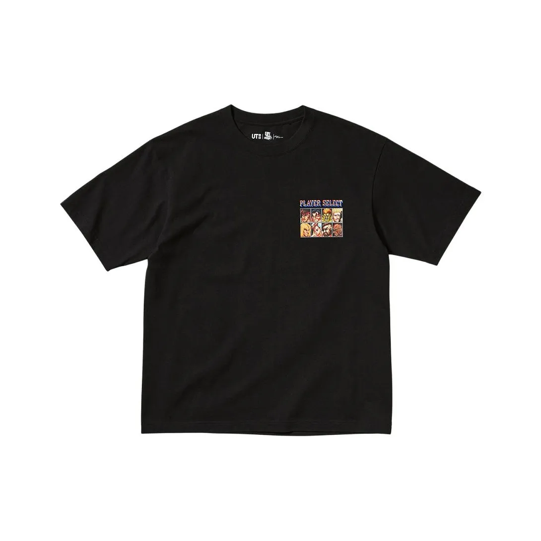 UNIQLO 09 Черная унисекс футболка