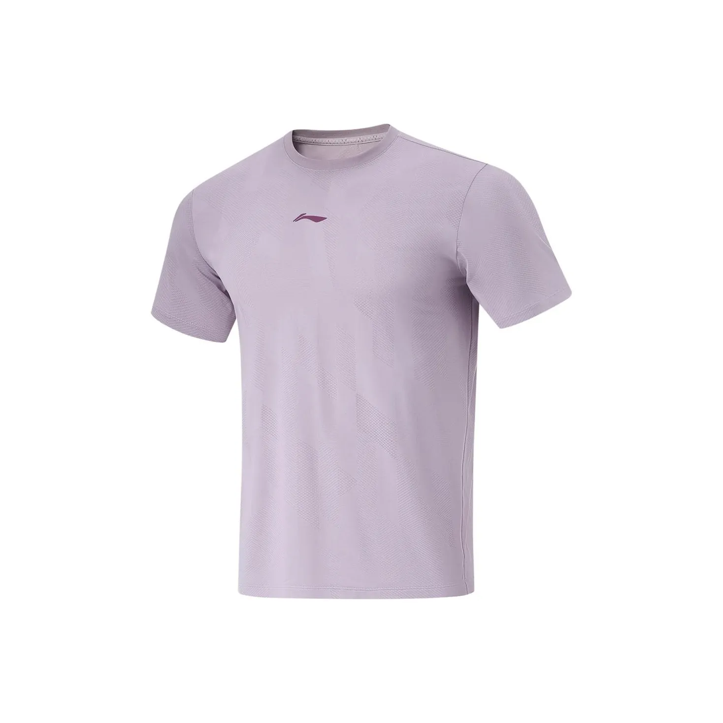 LiNing Fitness Series T Shirt Men's Vero Brocade Purple