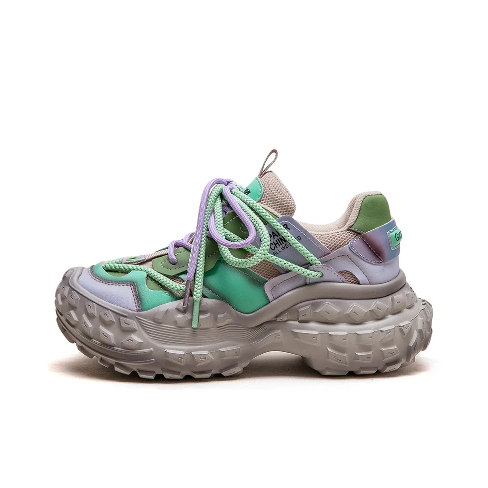 JAY Low Топ Толстая подошва Кроссовки Женские