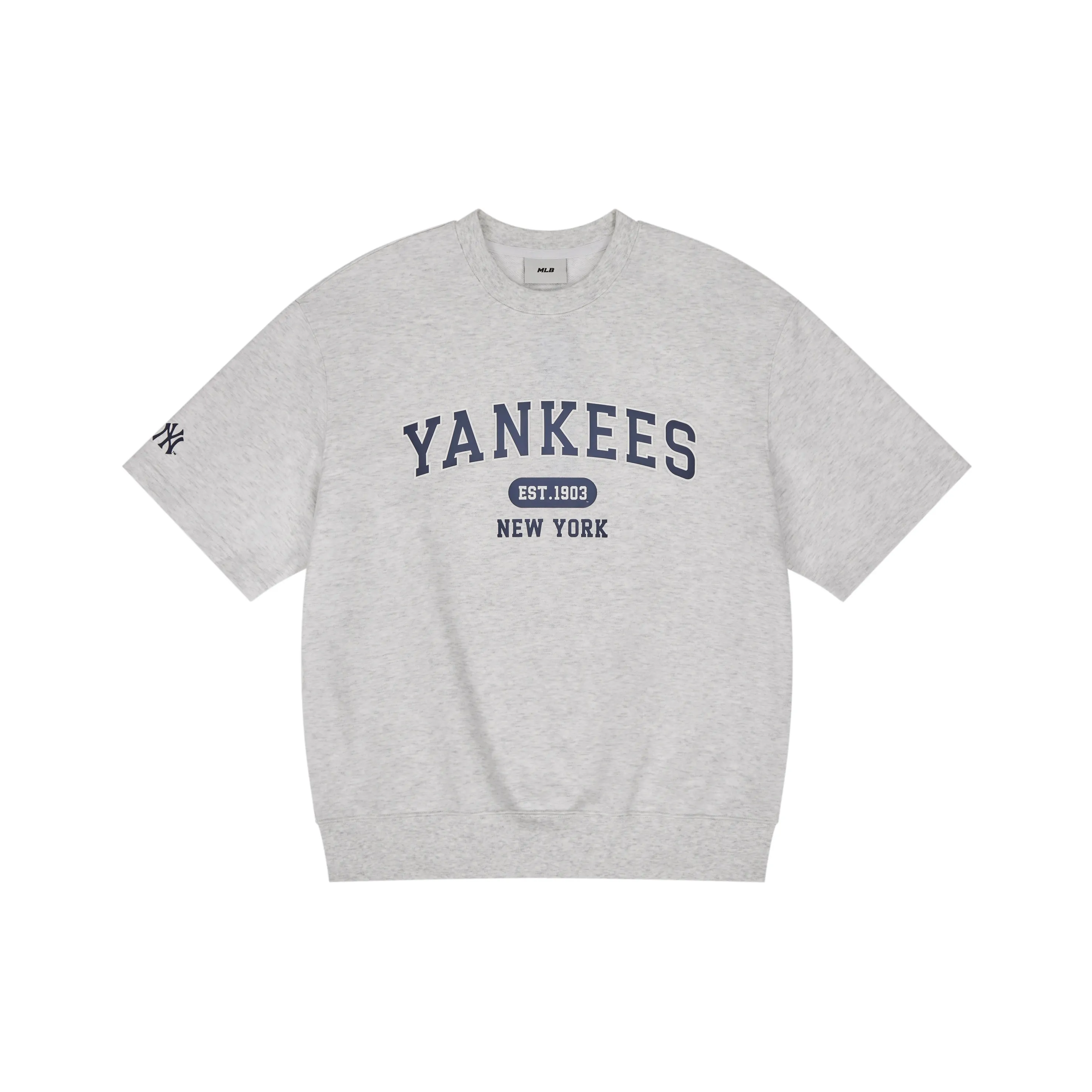 MLB SS24 T Shirt Unisex Light Heather Gray