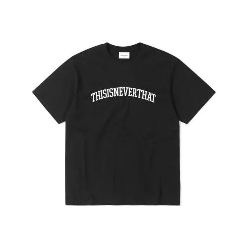 Thisisneverthat Серый черный Унисекс Футболка