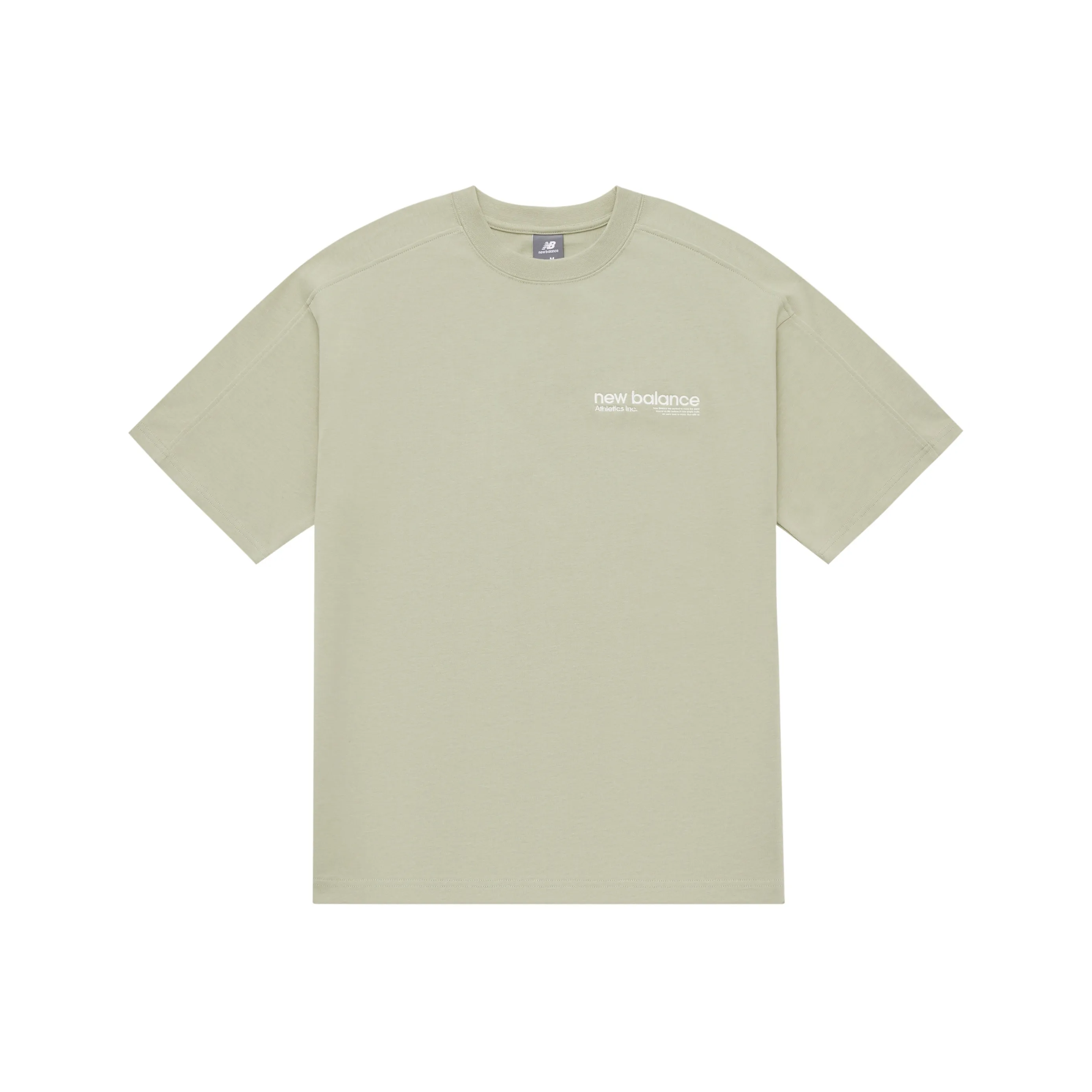 New Balance совместная футболка с рукавом-кафтан унисекс мятно-зеленого цвета