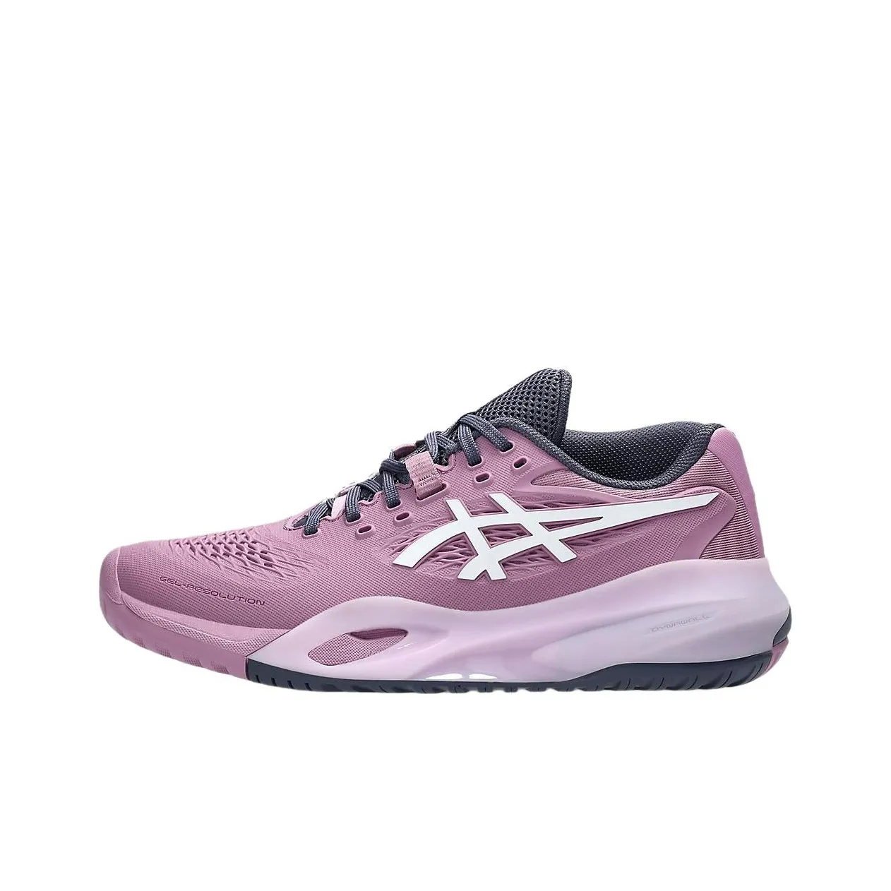 Asics GEL RESOLUTION 10 Low Top Tennis Shoes Women's Purple