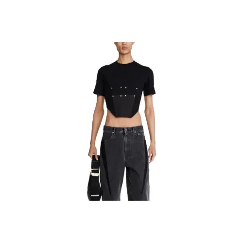 DION LEE Черная унисекс футболка