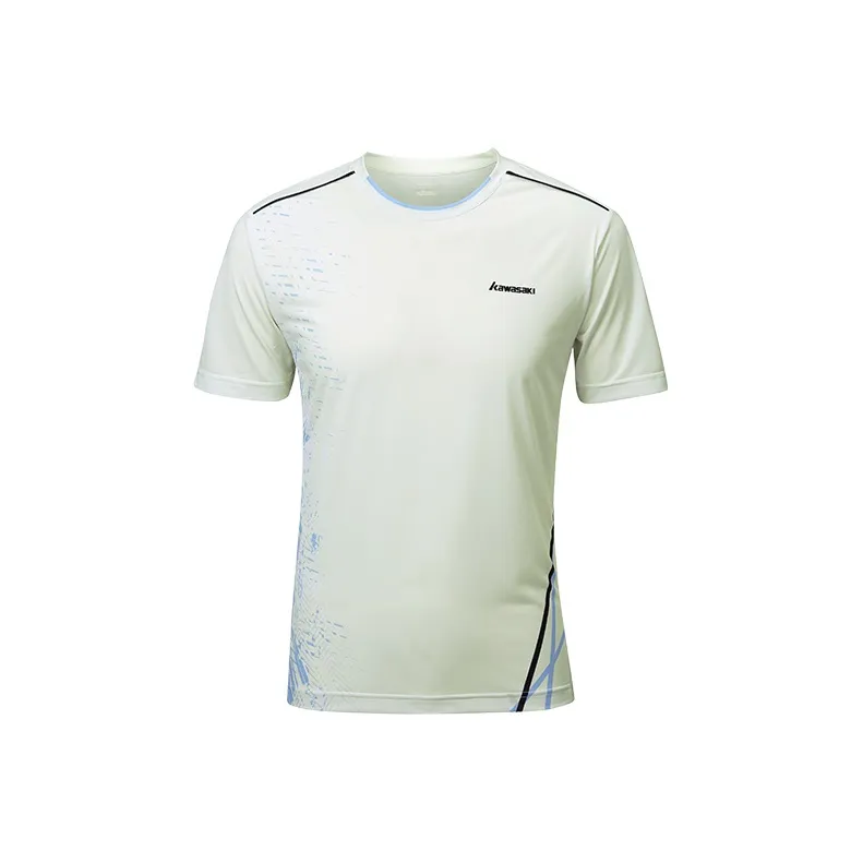 Kawasaki T Shirt Men's White Gold