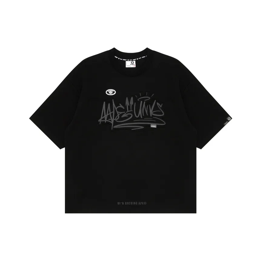 Aape Logo-embroidered Jersey T-shirt