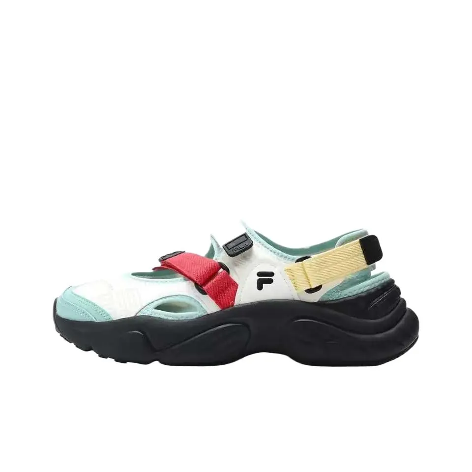 FILA FUSION CONCH SANDAL Пляжные сандалии Женские Белый Зеленый