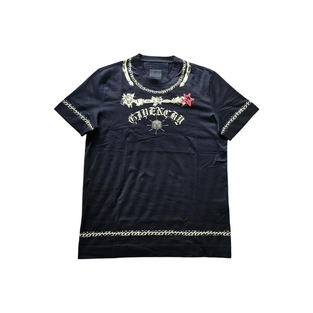 Givenchy Chain Scorpion Cotton T shirt