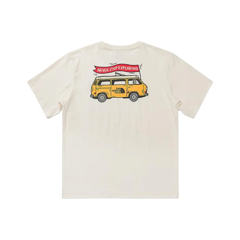 THE NORTH FACE T-Shirt Мужской Ecru