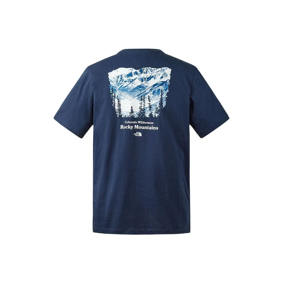 THE NORTH FACE City Outdoor Collection T Shirt Men's Blue