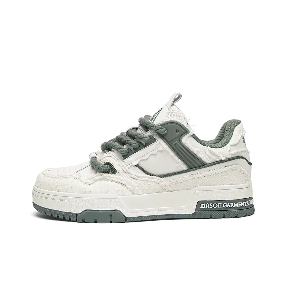 Masongarments Амортизация Устойчивый к истиранию Легкий Дышащий Увеличение высоты Низкие Кроссовки для скейтбординга Мужские