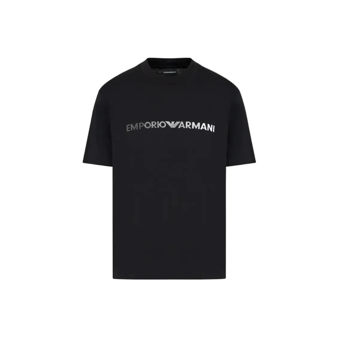 EMPORIO ARMANI Pima Jersey T shirt With Logo Embroidery