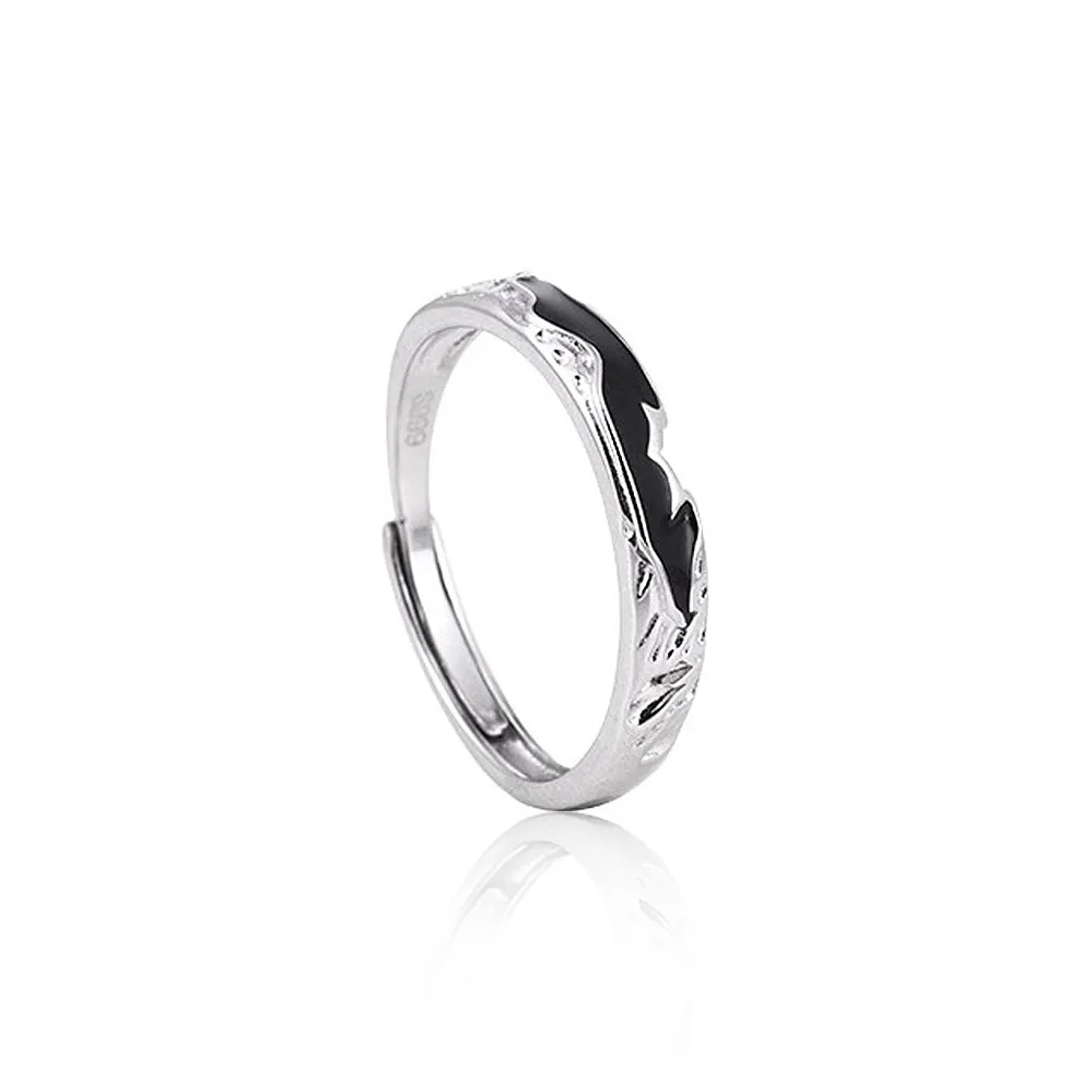 FOREVER MELODY 999 Fine Silver Rings Men's