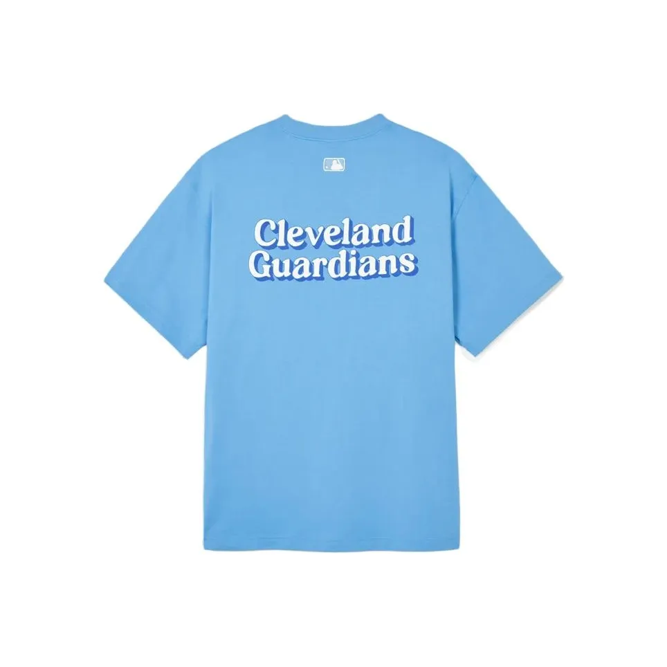 MLB Drop Shoulder Sleeve T-Shirt Unisex Blue