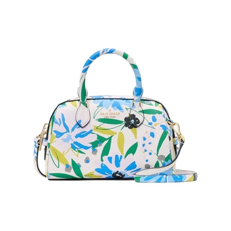 Kate Spade Artificial Leather Shoulder Bag, Crossbody Bag, Handbag Trumpets Women's Cream Multicolor
