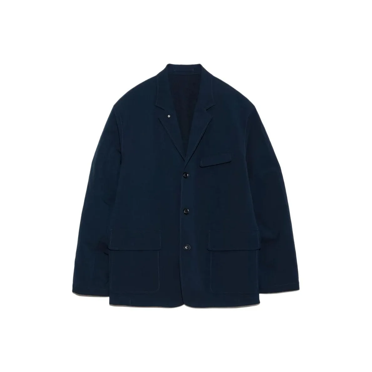 Nanamica SS25 Куртки Пальто Унисекс Морской Синий