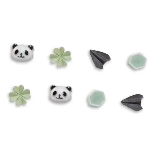 LuluCanaan Resin Stud Earrings Women's