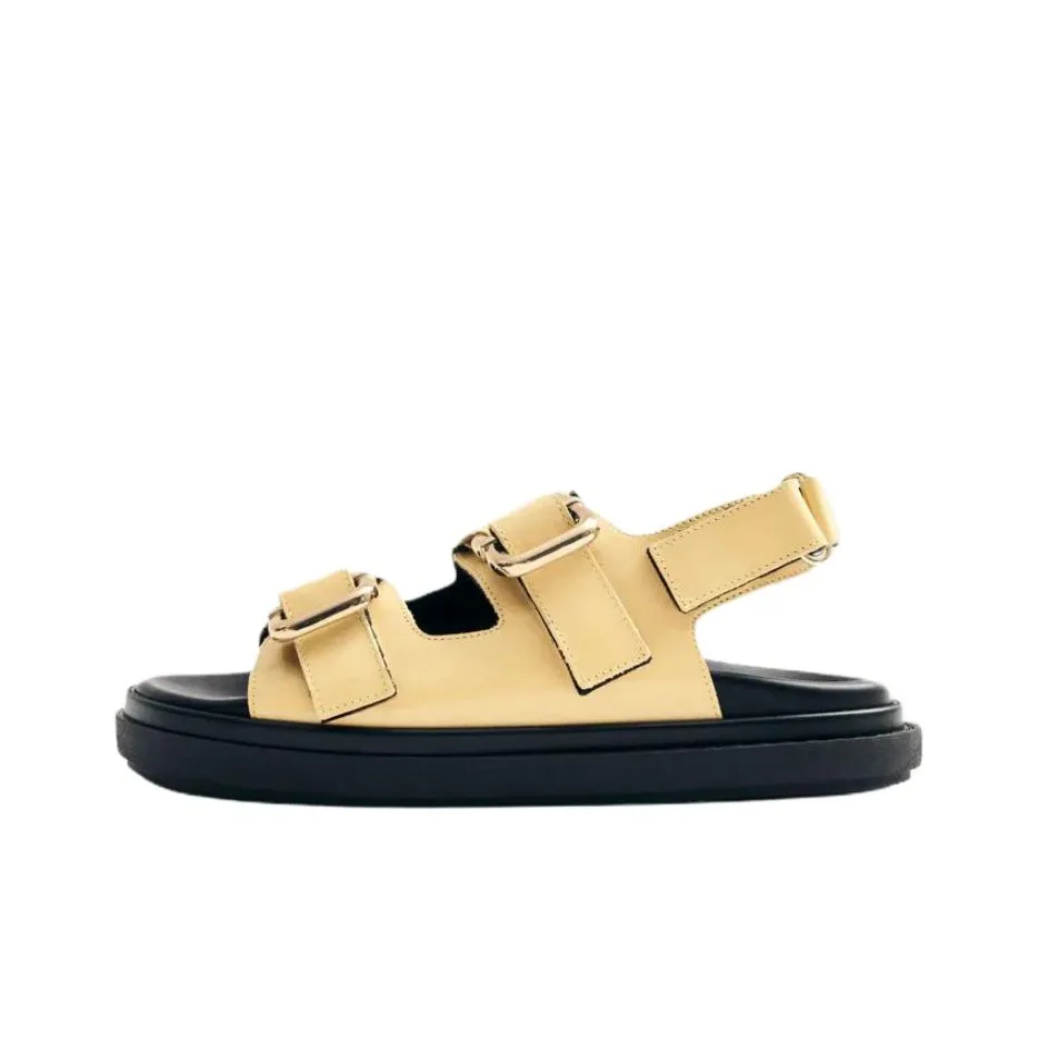 ALOHAS Harper One Strap Sandals Women's Yellow