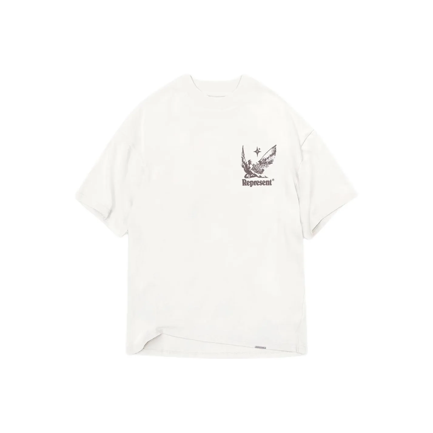 Chase logo-embroidered T-shirt Weiß