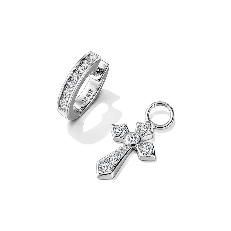 HAZYOU Мужские серьги из сплава