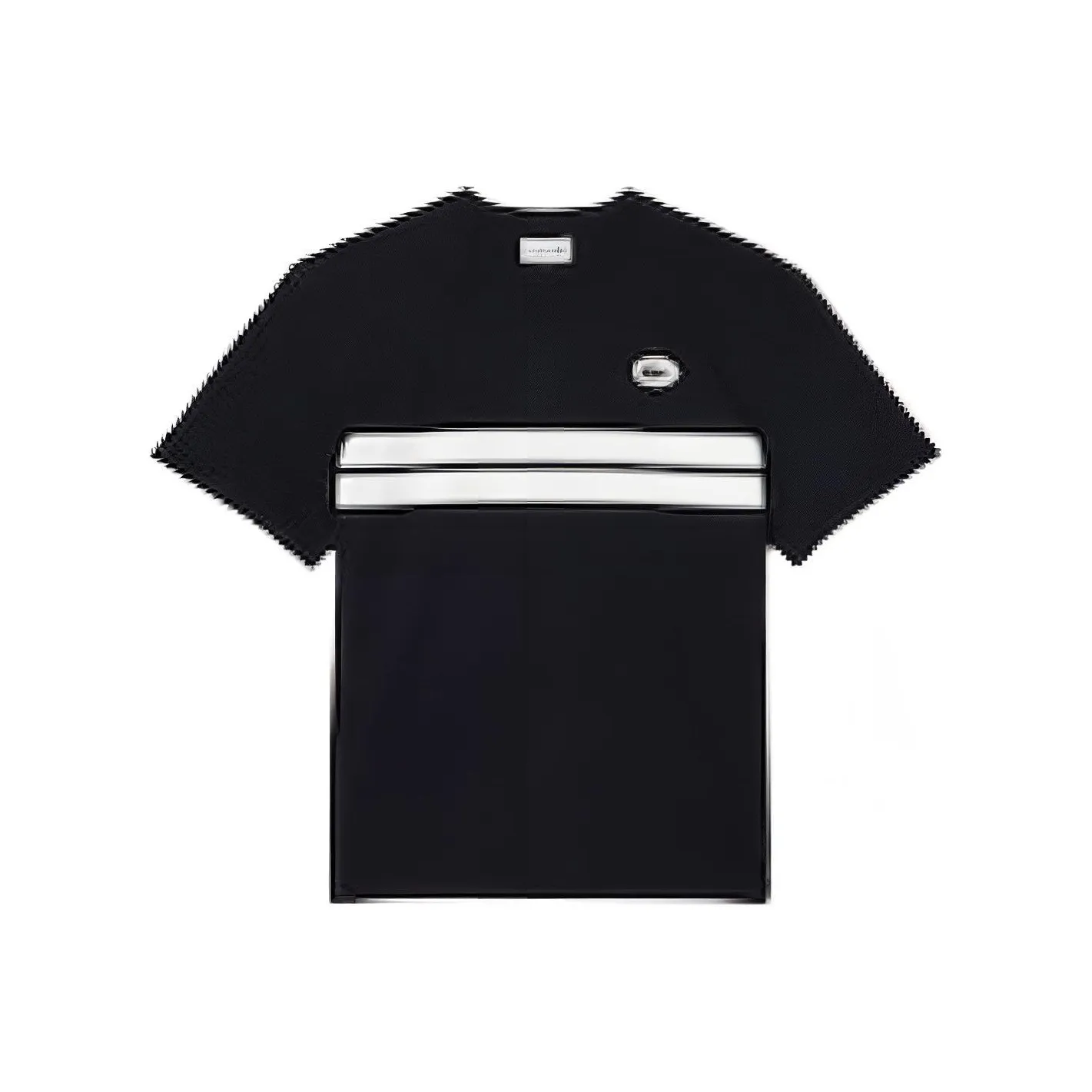 LACOSTE Drop Shoulder Sleeve T Shirt Men's Blue
