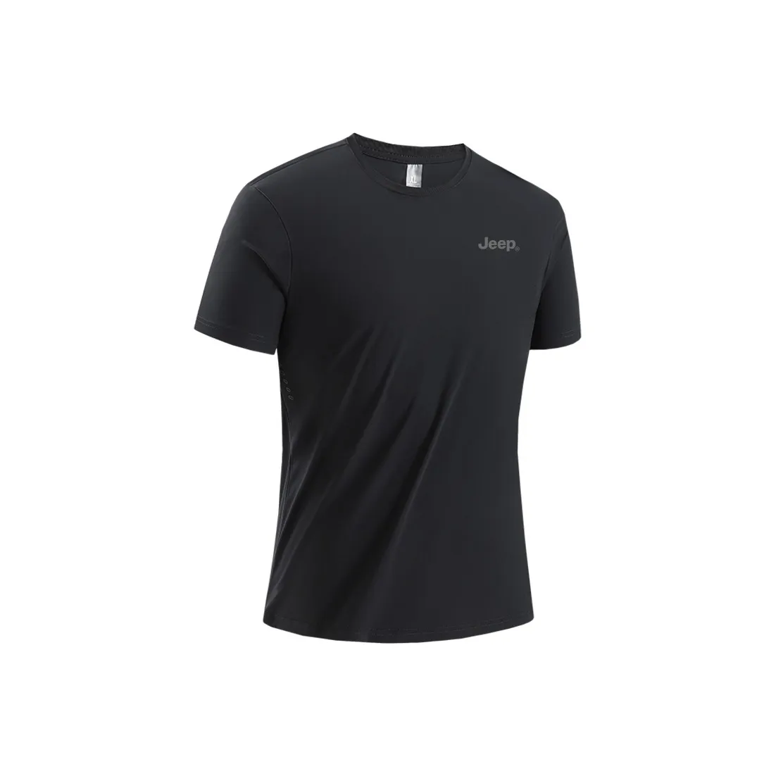 Jeep Summer Sports Running Loose Fit Crew Neck Breathable Drop Shoulder Short Sleeved T Shirts Unisex