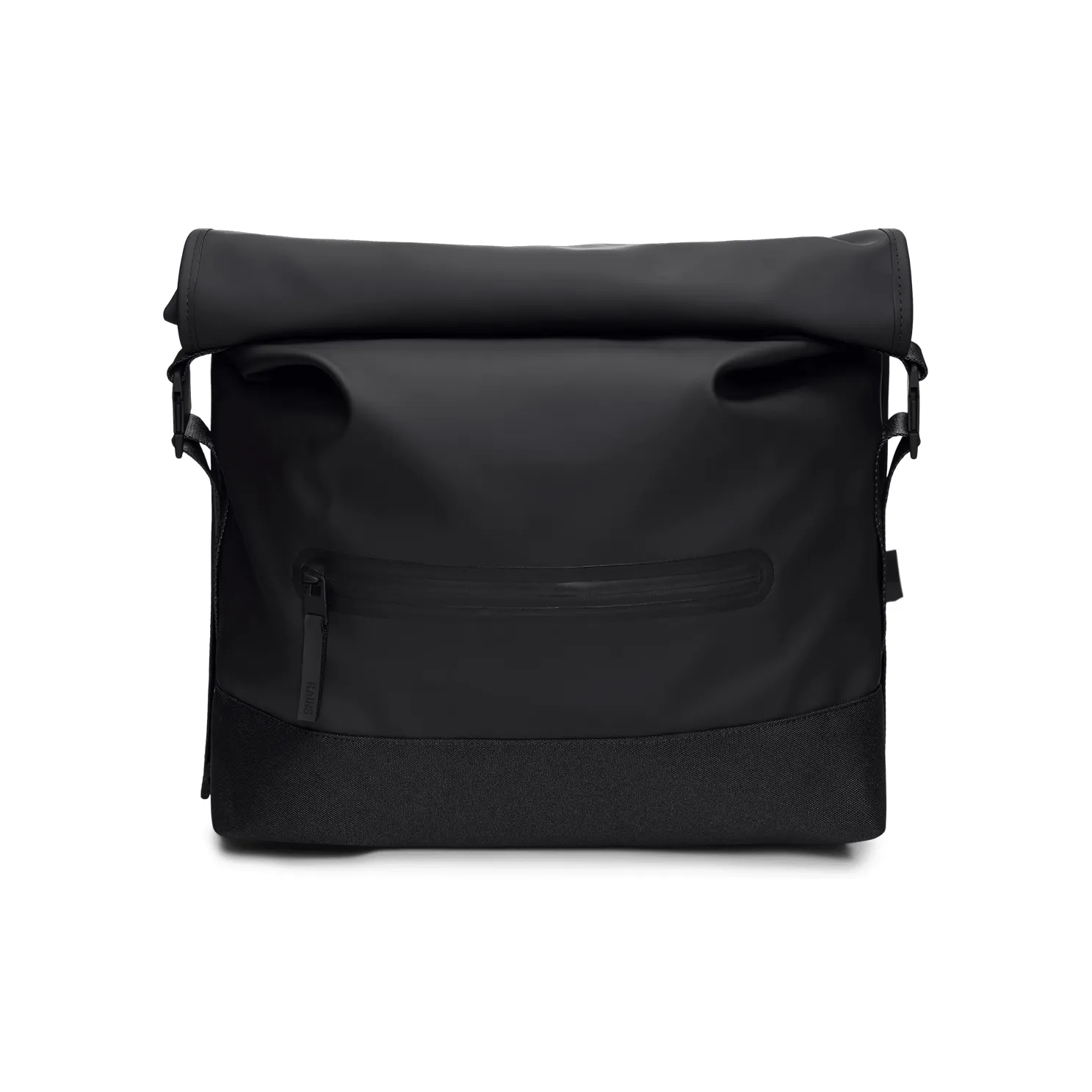 Rains Полиэстер Плечевая сумка Стандартная Унисекс Черная