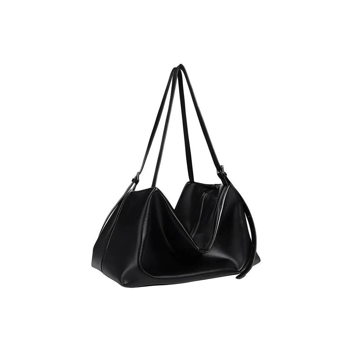 Vigno Синтетическая кожа Подмышка Через плечо Путешествие Сумка на плечо Женская Черная