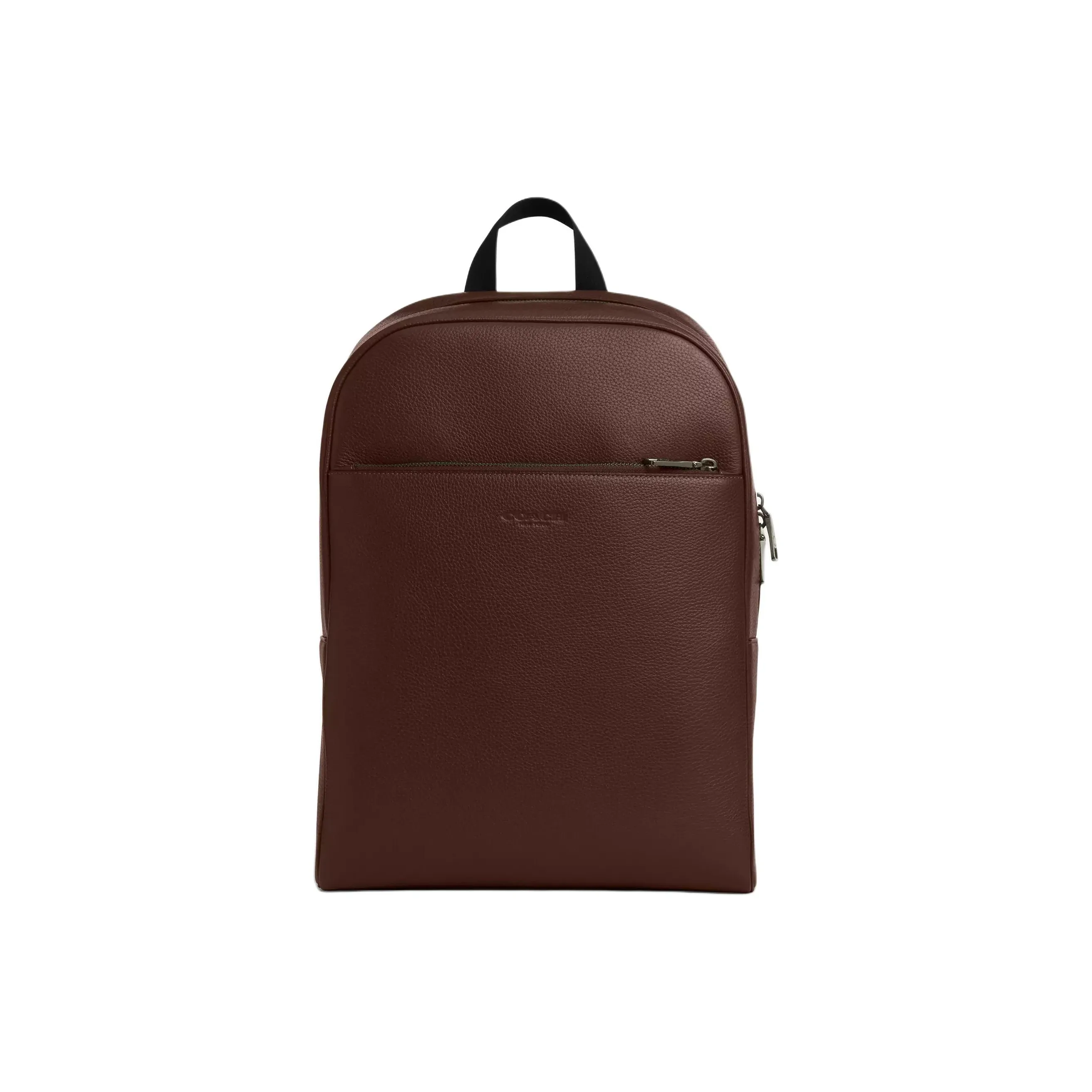 COACH Leather Backpack Men's Maple Leaf Red
