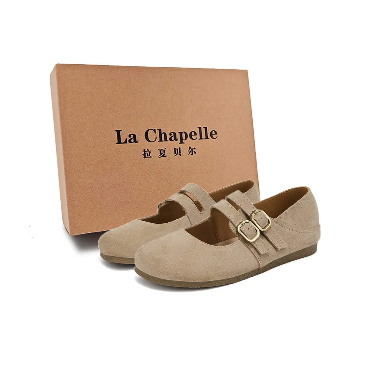 La Chapelle Casual Single Shoes Women's Sand
