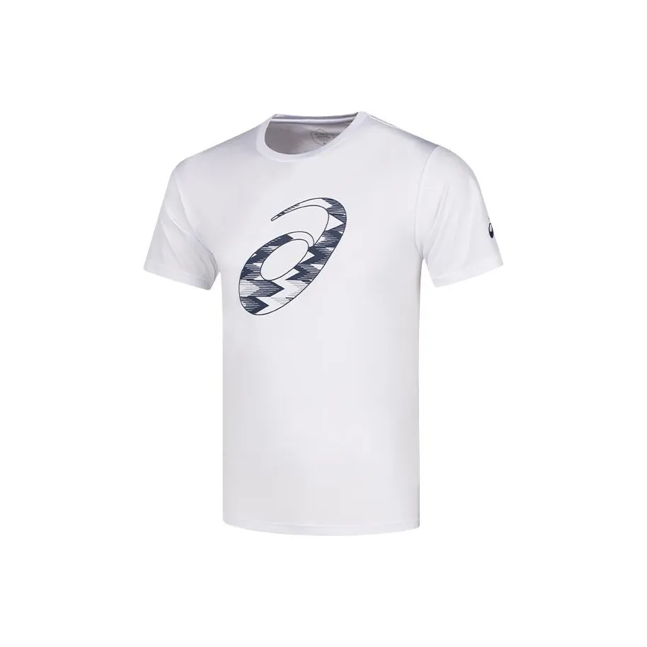ASICS Мужская беговая Белая Мужская футболка