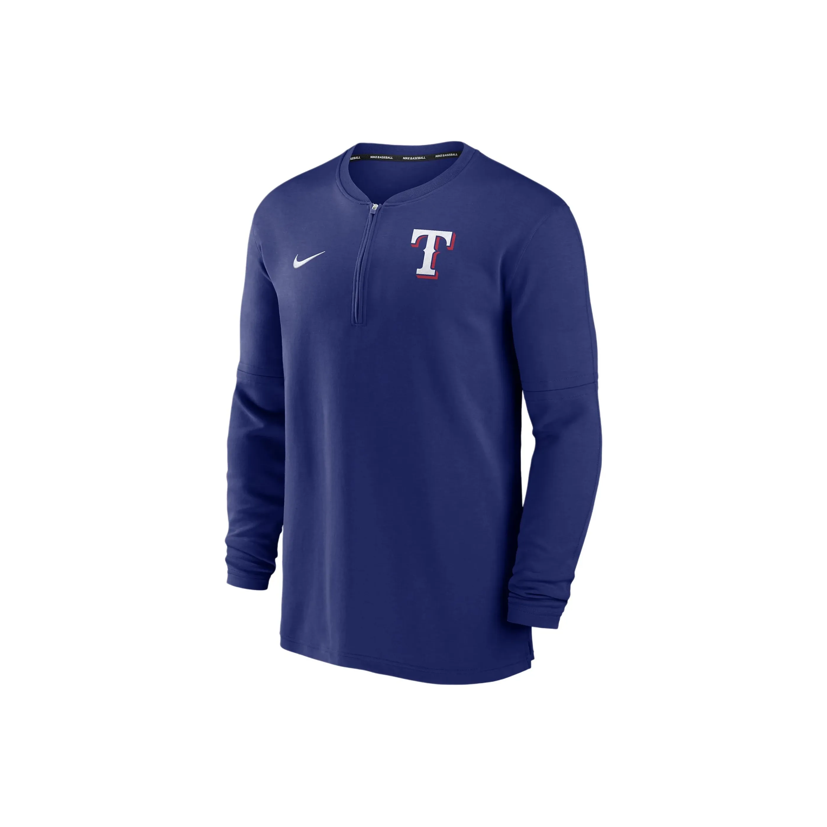 Nike Texas Rangers Authentic Collection Game Time Men's Nike Dri-FIT Mlb 1/2-Zip Long-Sleeve Top
