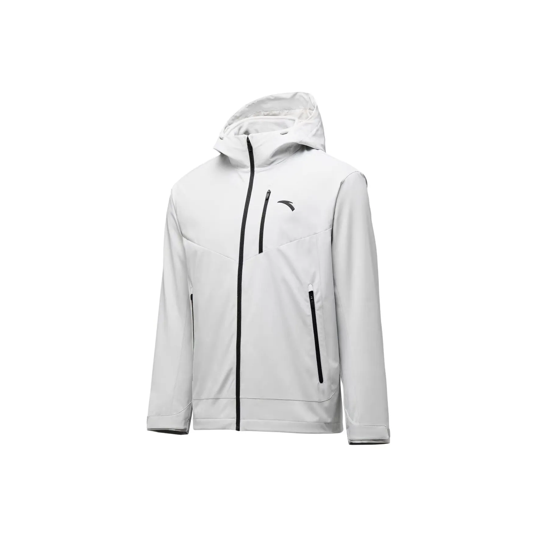 ANTA Sports Life Collection Водонепроницаемый и Ветрозащитный для сохранения тепла Ветровка Мужская Бежево-розовая Серая