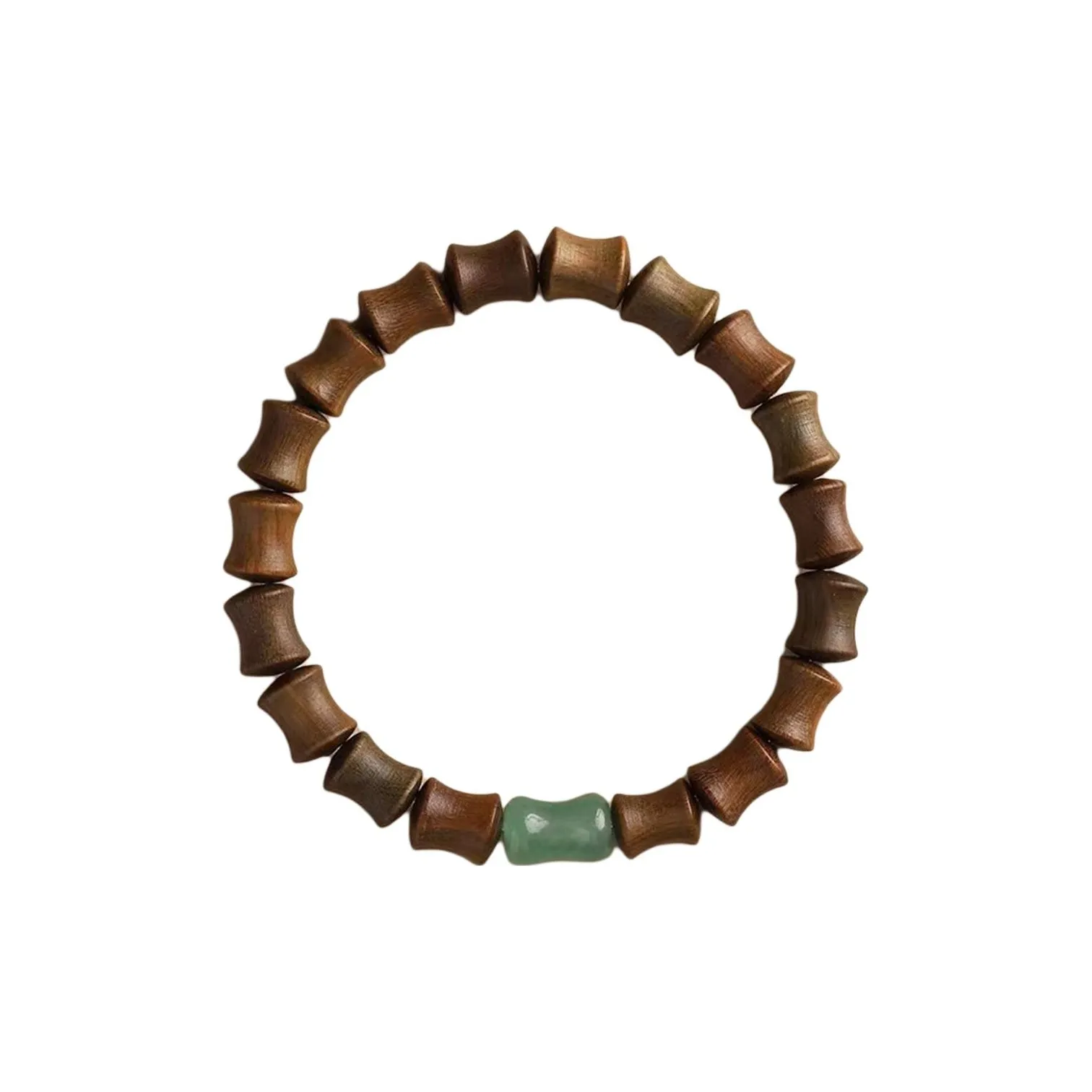 Three Inches Of Daylight Green Sandalwood Bracelets Unisex