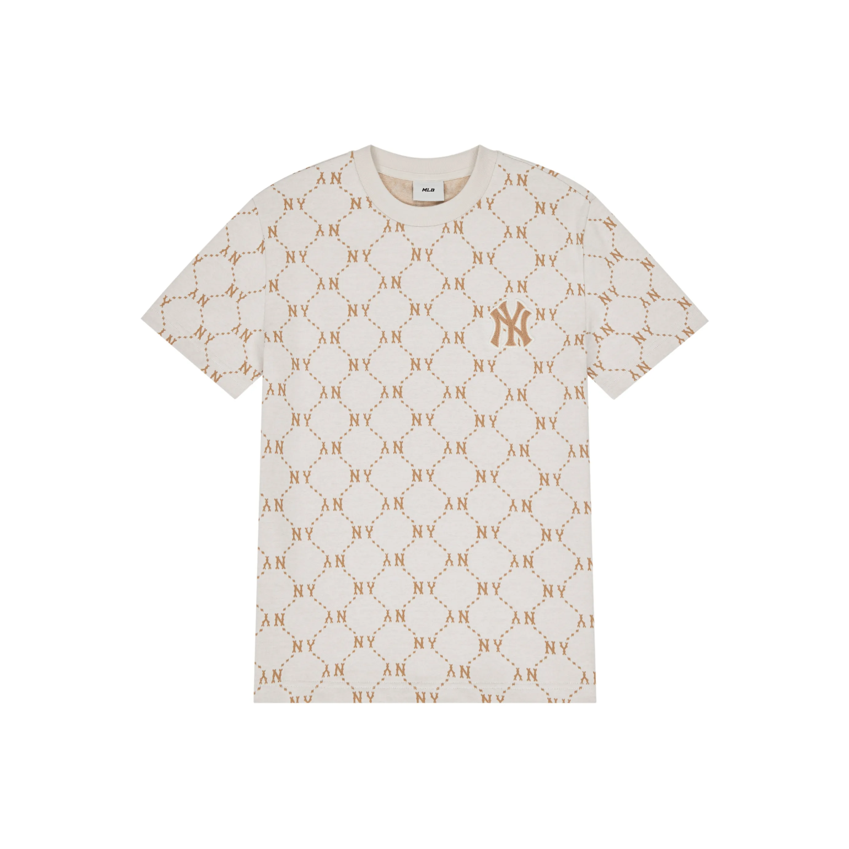 MLB MONOGRAM Collection New York Yankees T-Shirt Unisex Cream