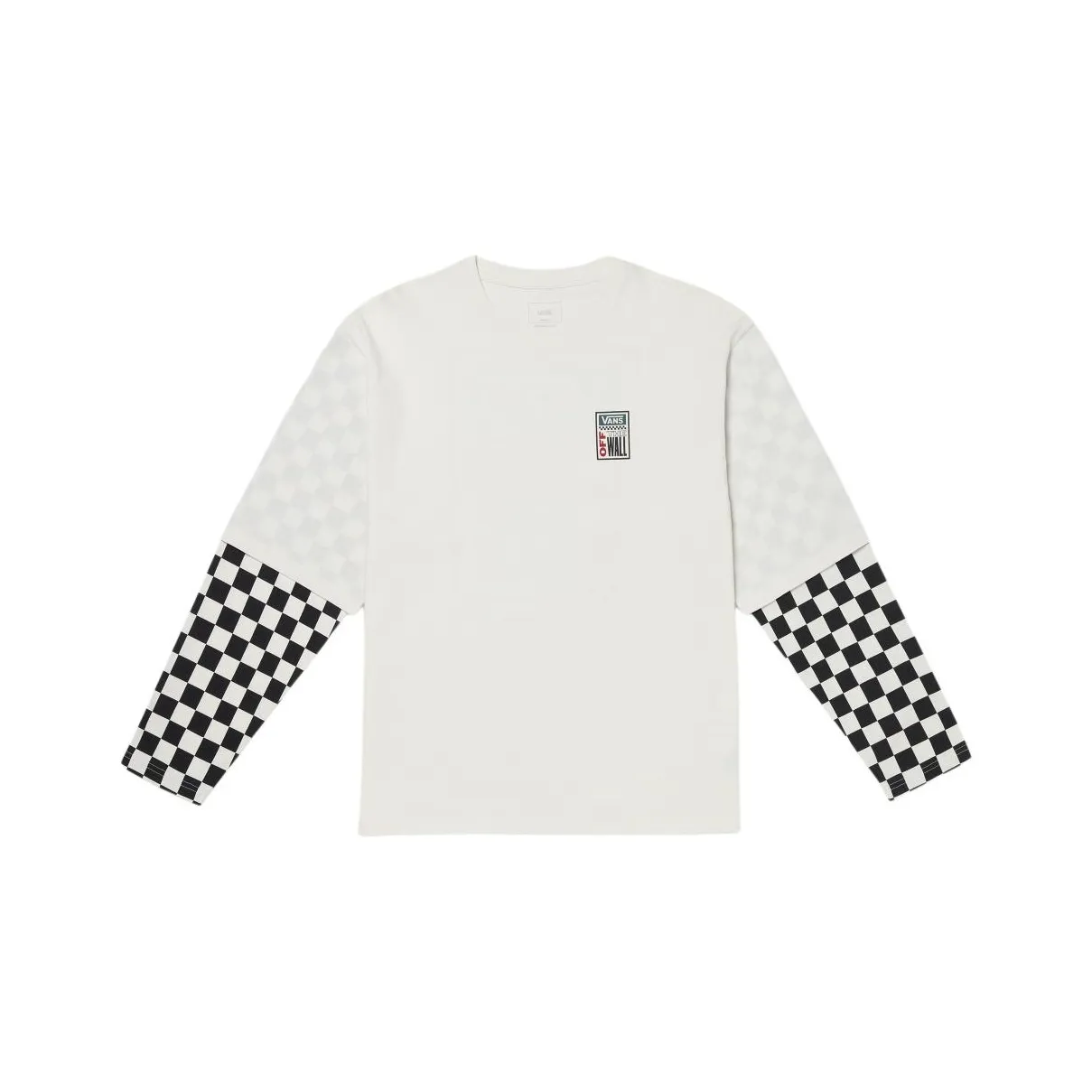 VANS 2 Fell T Рубашка Мужская Белая