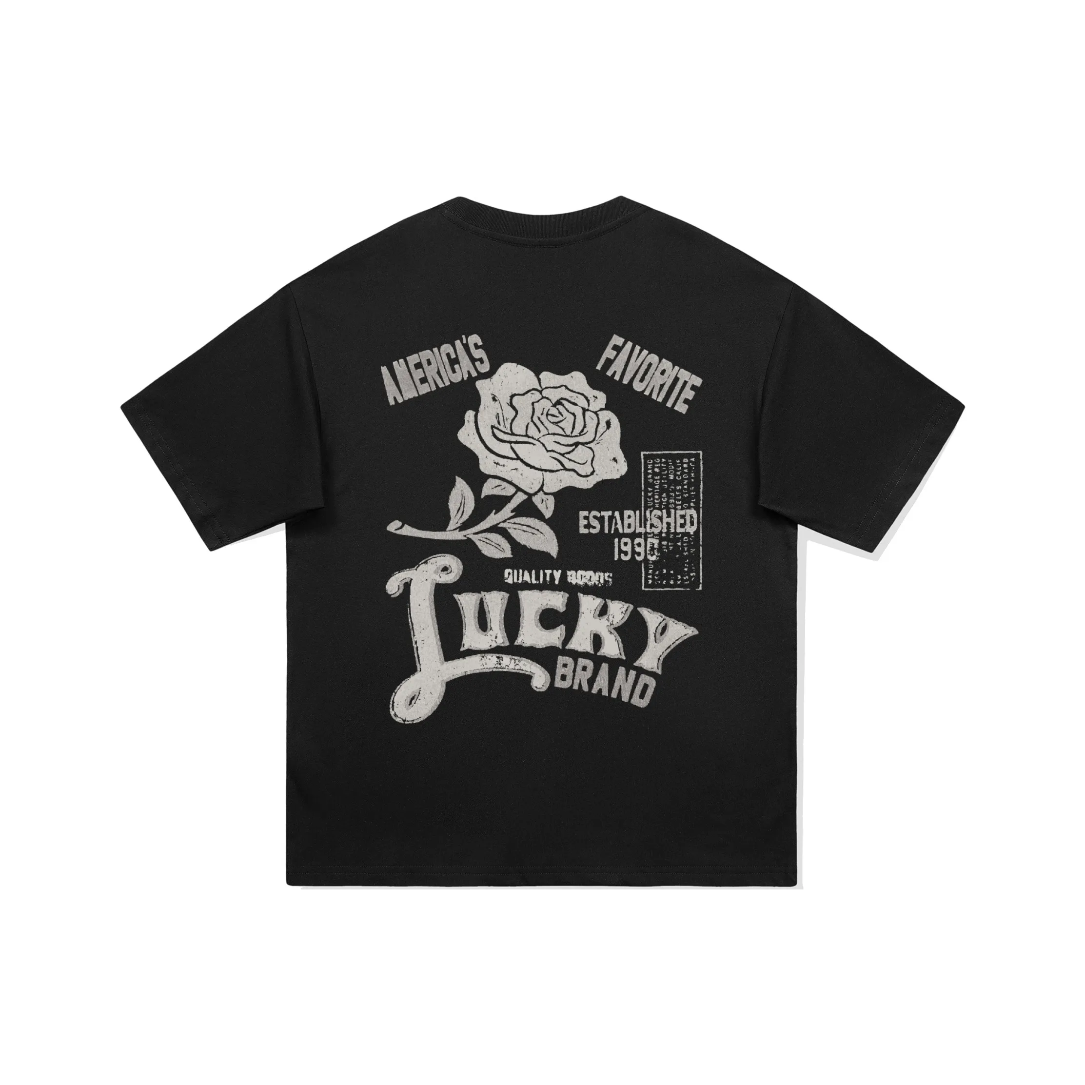 LUCKY BRAND Short Sleeved T Shirts Unisex