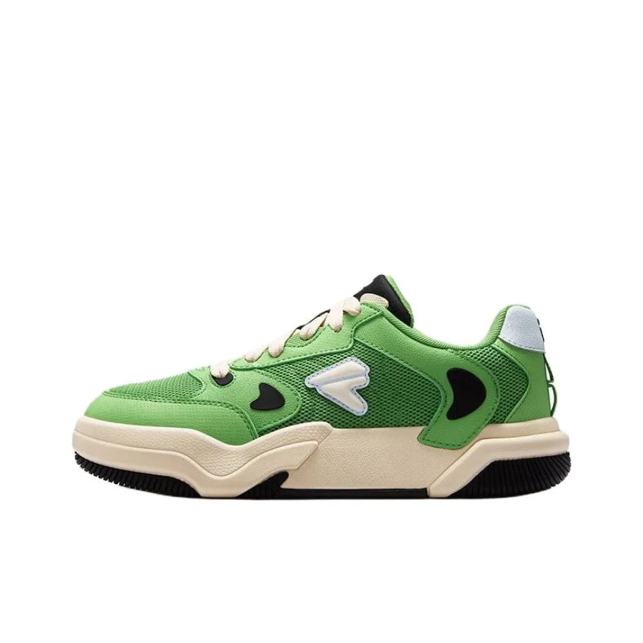 FILA FUSION GRIND Breathable Low Top Skateboard Shoes Women's Green