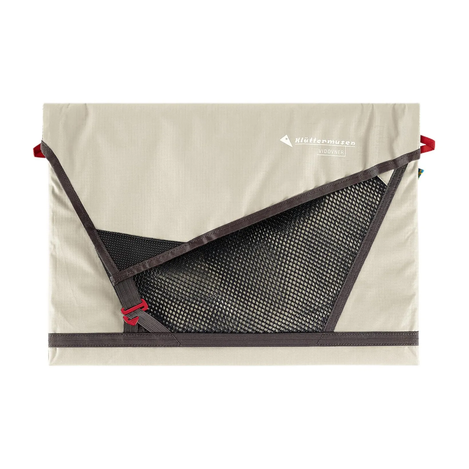 KLATTERMUSEN Recycled Polyamide Laptop Sleeve Storage Bag Medium Size Unisex Khaki