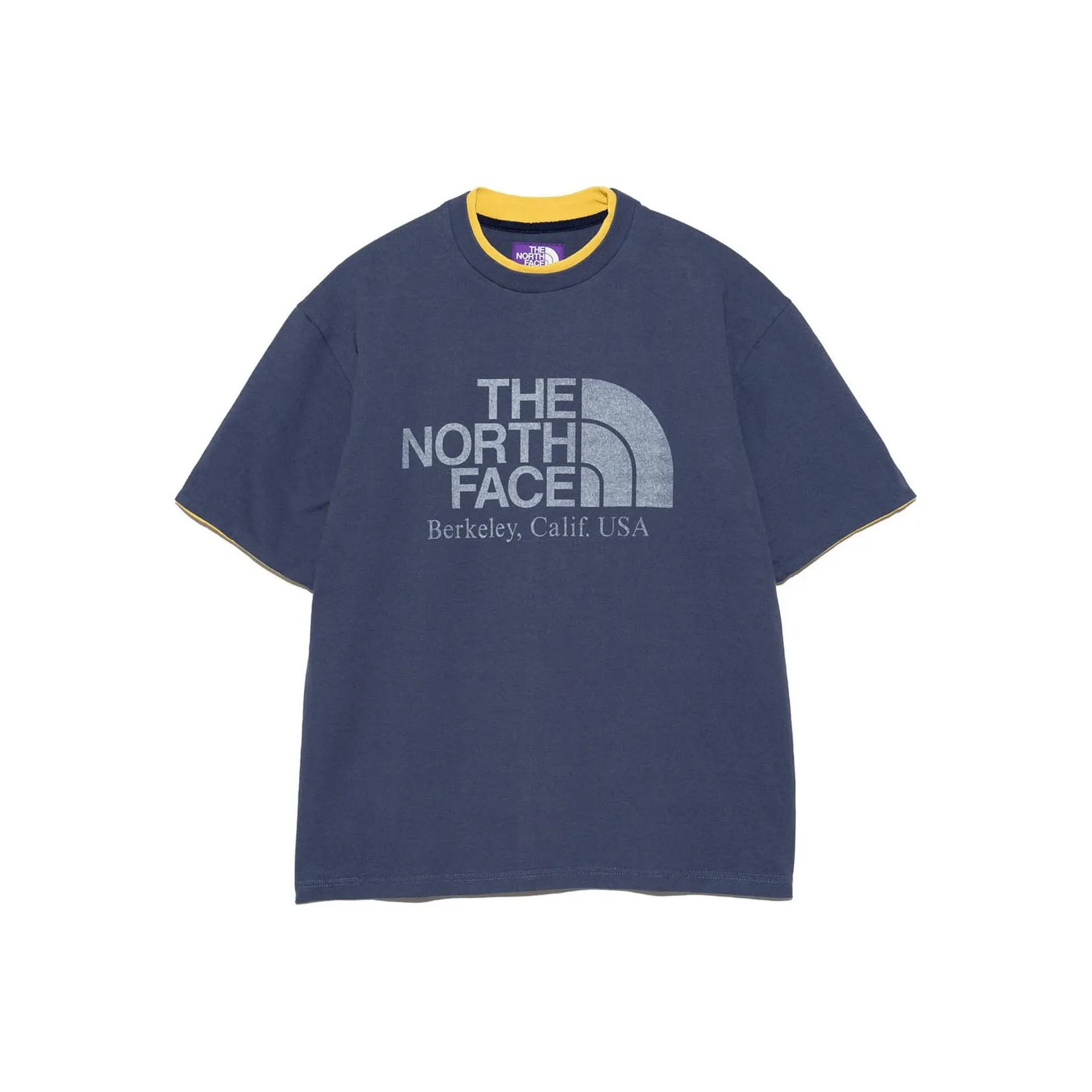 THE NORTH FACE PURPLE LABEL T-Shirt Унисекс Винтаж Морской Синий