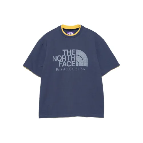 THE NORTH FACE PURPLE LABEL Винтаж Морской синий Унисекс Футболка