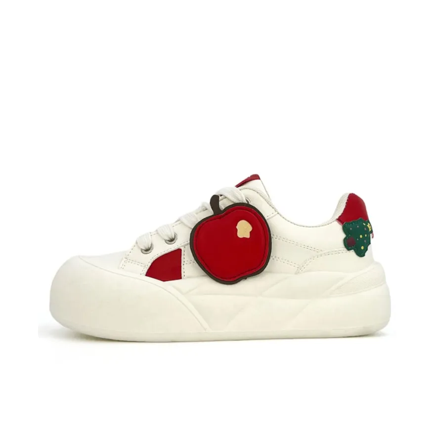 Komanic Высота Увеличивающие Устойчивые к Износу Противоскользящие Низкие Топ Платформа Скейтборд Кроссовки Женские