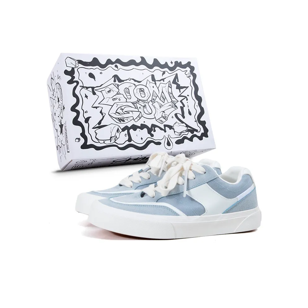 BOOM GUY Скейтборд Кроссовки Низкие Синий Женские