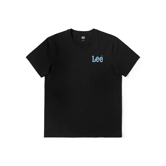 Мужская черная футболка Lee co-branded model