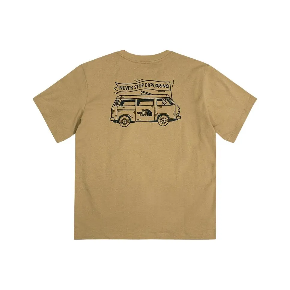 THE NORTH FACE T-Shirt Мужской Хаки