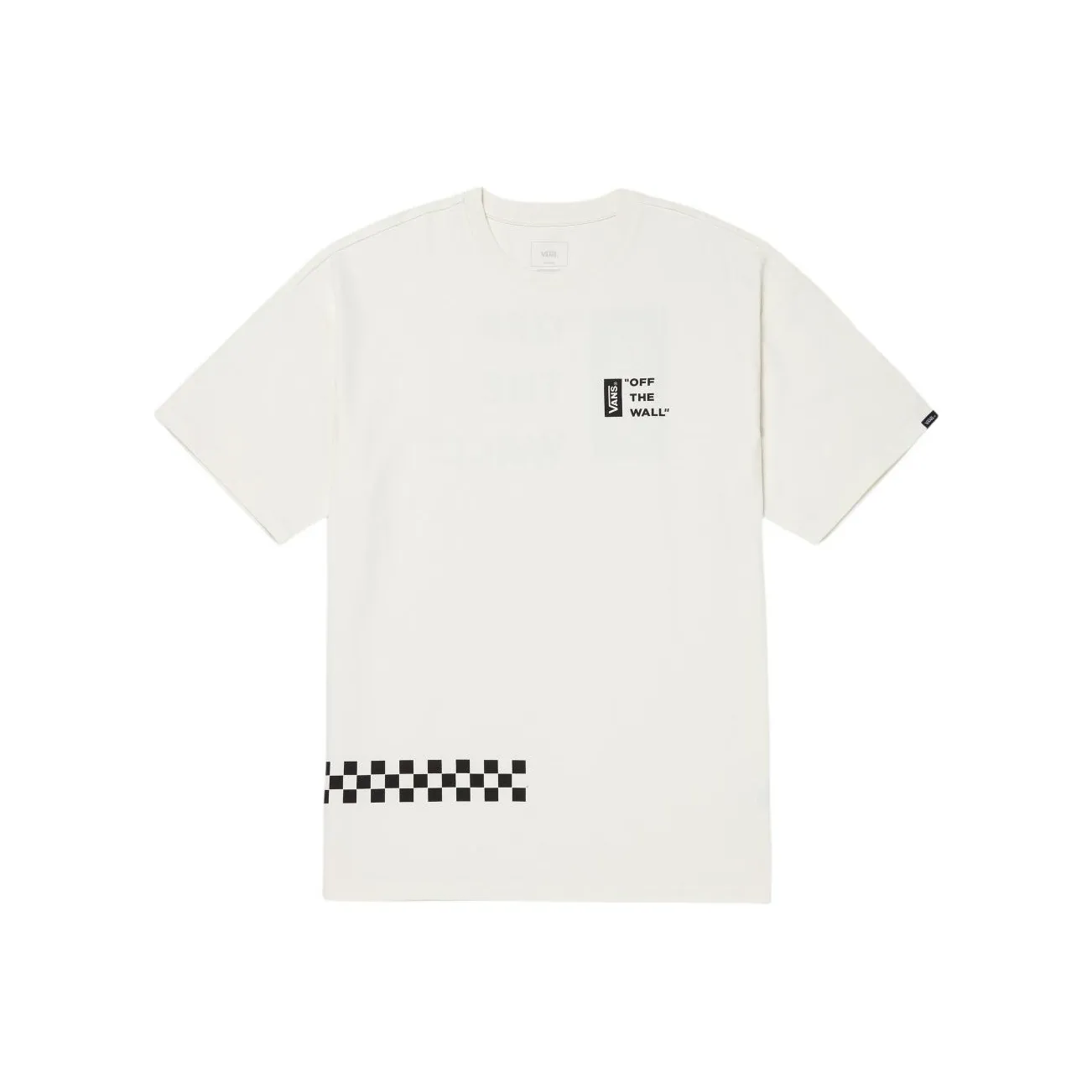 VANS Ecru Мужская T-рубашка