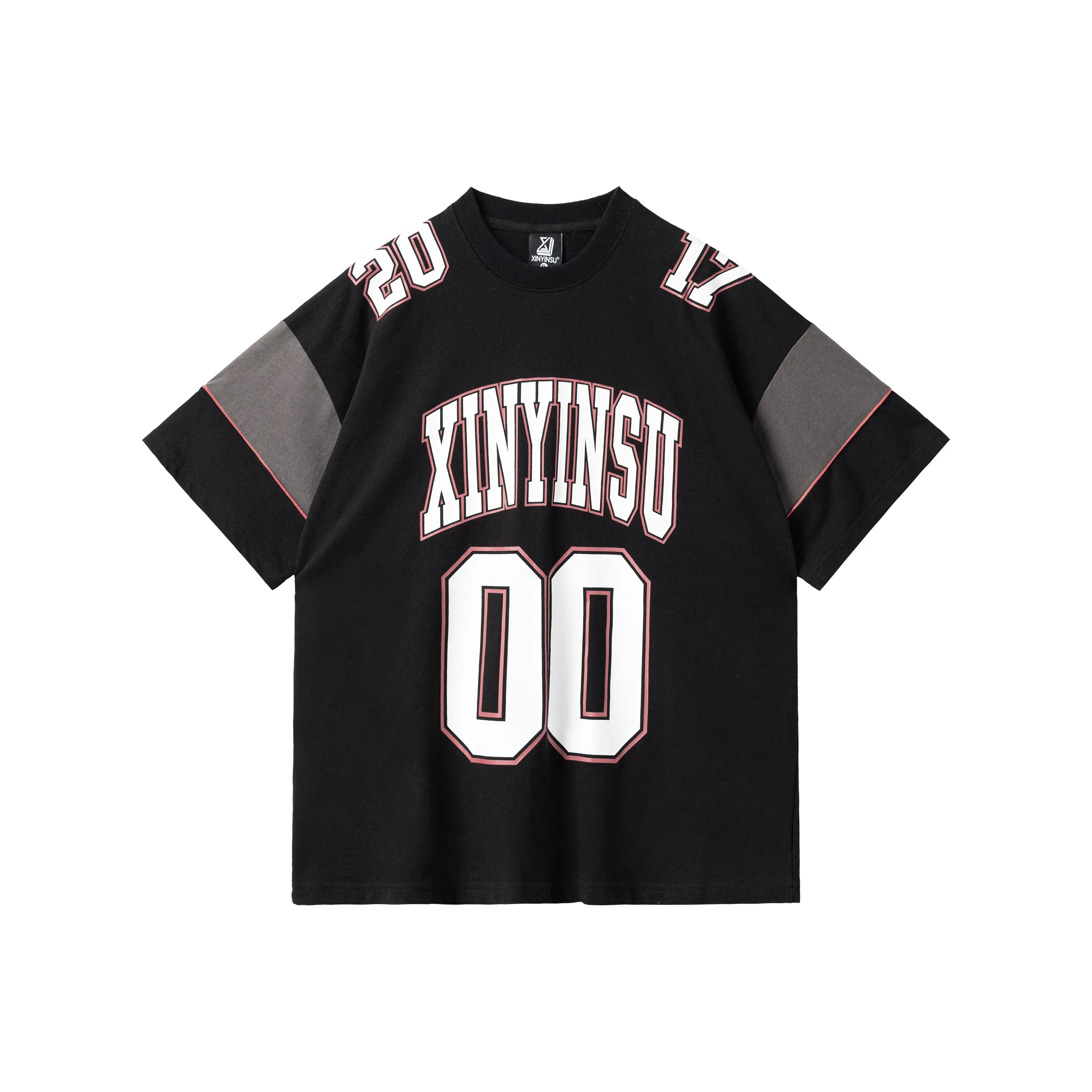 XINYINSU T Shirt Unisex Couple's Black