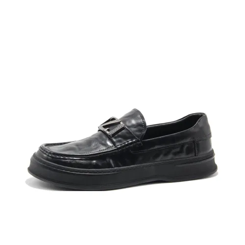 Mo Xu Мужские повседневные туфли Low Top Черные для мужчин