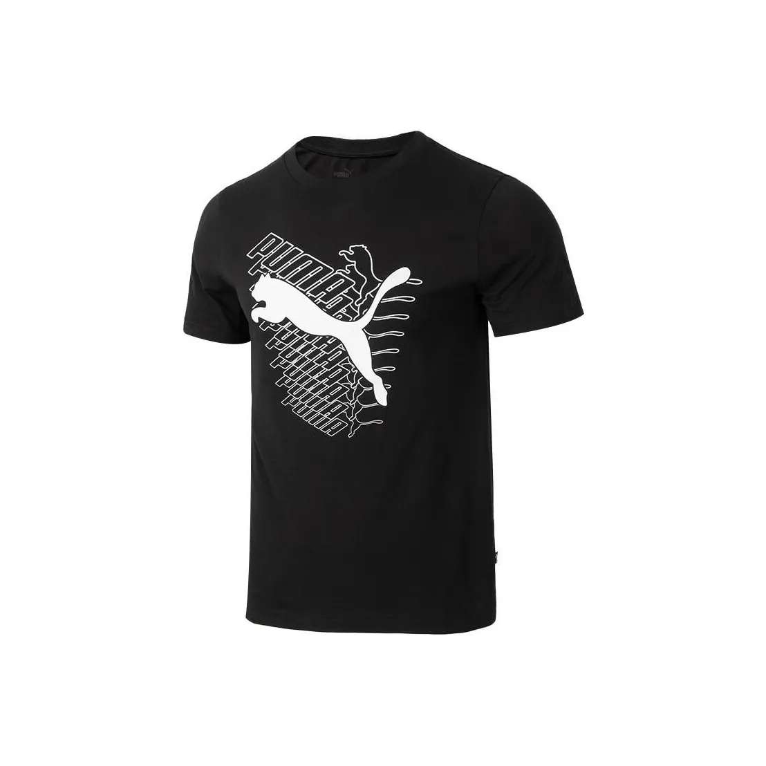 PUMA Мужская черная футболка